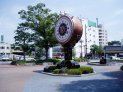 久留米駅前のからくり時計